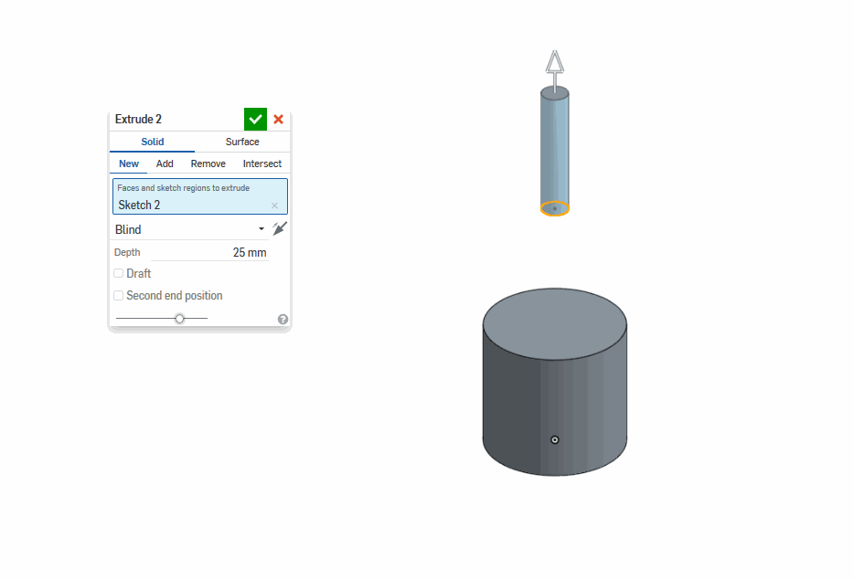 Extrusion semantics